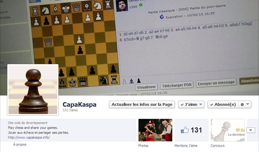 Profil Facebook CapaKaspa