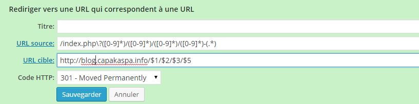 URL Rewriting WordPress