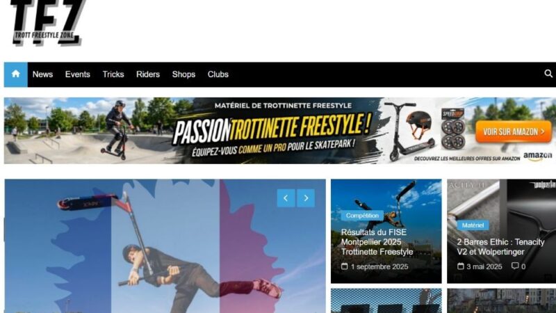 Trott Freestyle Zone : pour les fans de trottinette freestyle