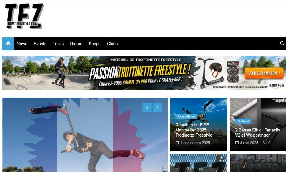 Trott Freestyle Zone : pour les fans de trottinette freestyle